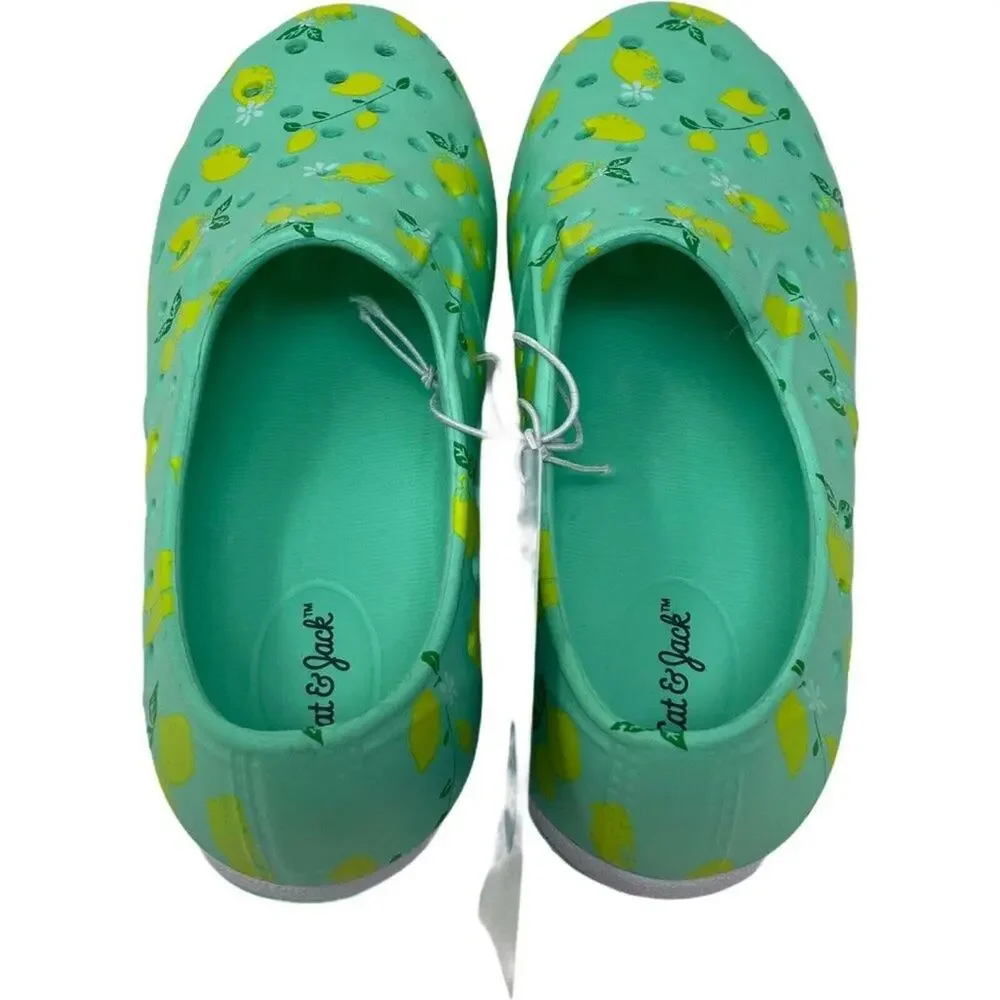 Cat & Jack Water Shoes Girl 12 Jese EVA Apparel Print